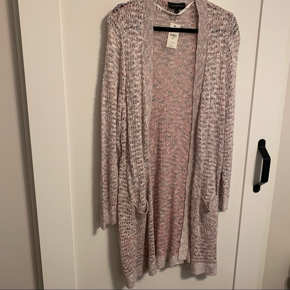NEW Lane Bryant Space Dye Cardigan 18/20